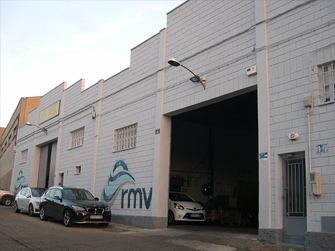 RMV fachada exterior de sus instalaciones en Zaragoza RMV fachada exterior de sus instalaciones en Zaragoza
